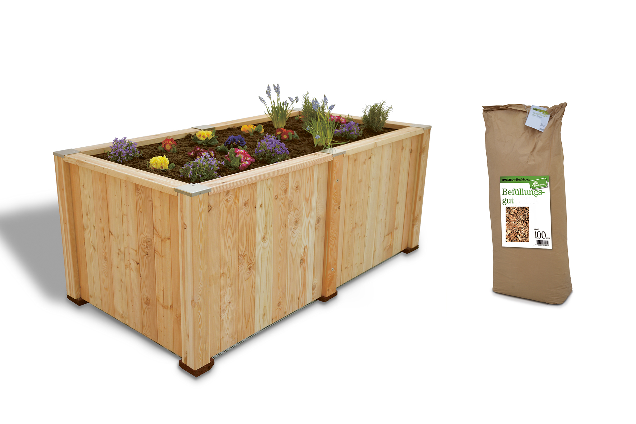 Hochbeet-Set Concordia Basic+Erweiterung  Hochbeet-Set Concordia Basic+Erweiterung