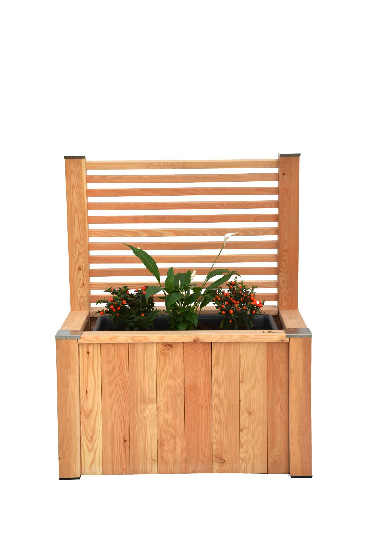 Hochbeet für den Garten und mit Einsatz für den Balkon oder Terrasse